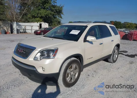 2008 GMC Acadia Slt-2 from USA, damaged, VIN 1GKER33708J169435